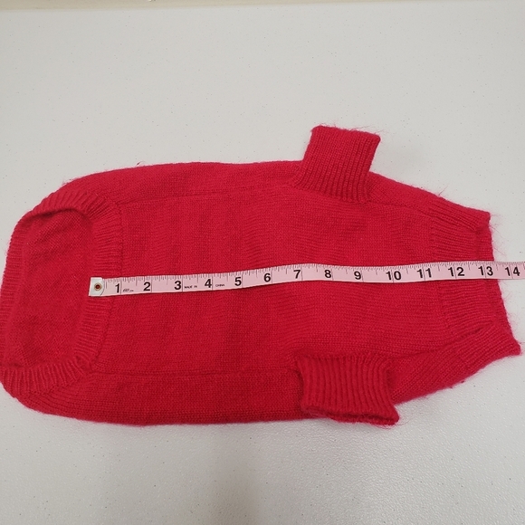 Puppy Luck Dog Christmas Tree Holiday Knit Sweater Size XL - Picture 8 of 8